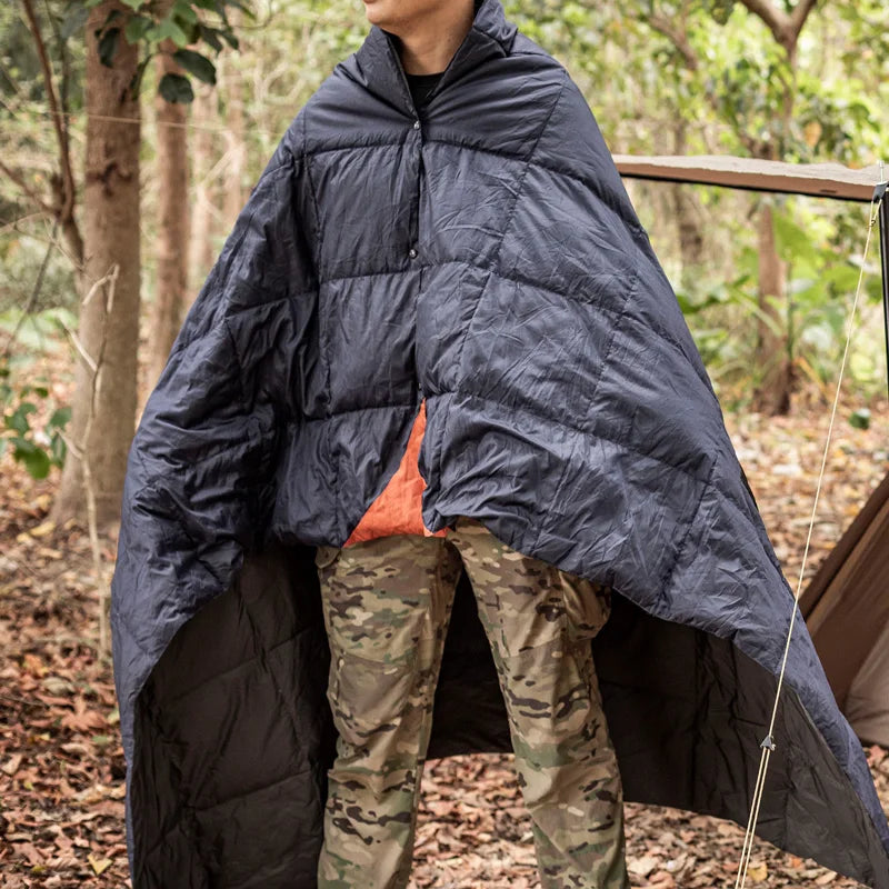 OneTigris Camping Blanket Foldable For Outdoor Camping Hiking 1-person Fits 41°F-77°F(5°C-25°C)