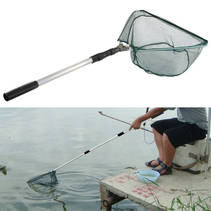 190cm 130cm 55cm Telescopic Landing Net Folding Fishing Pole Extending