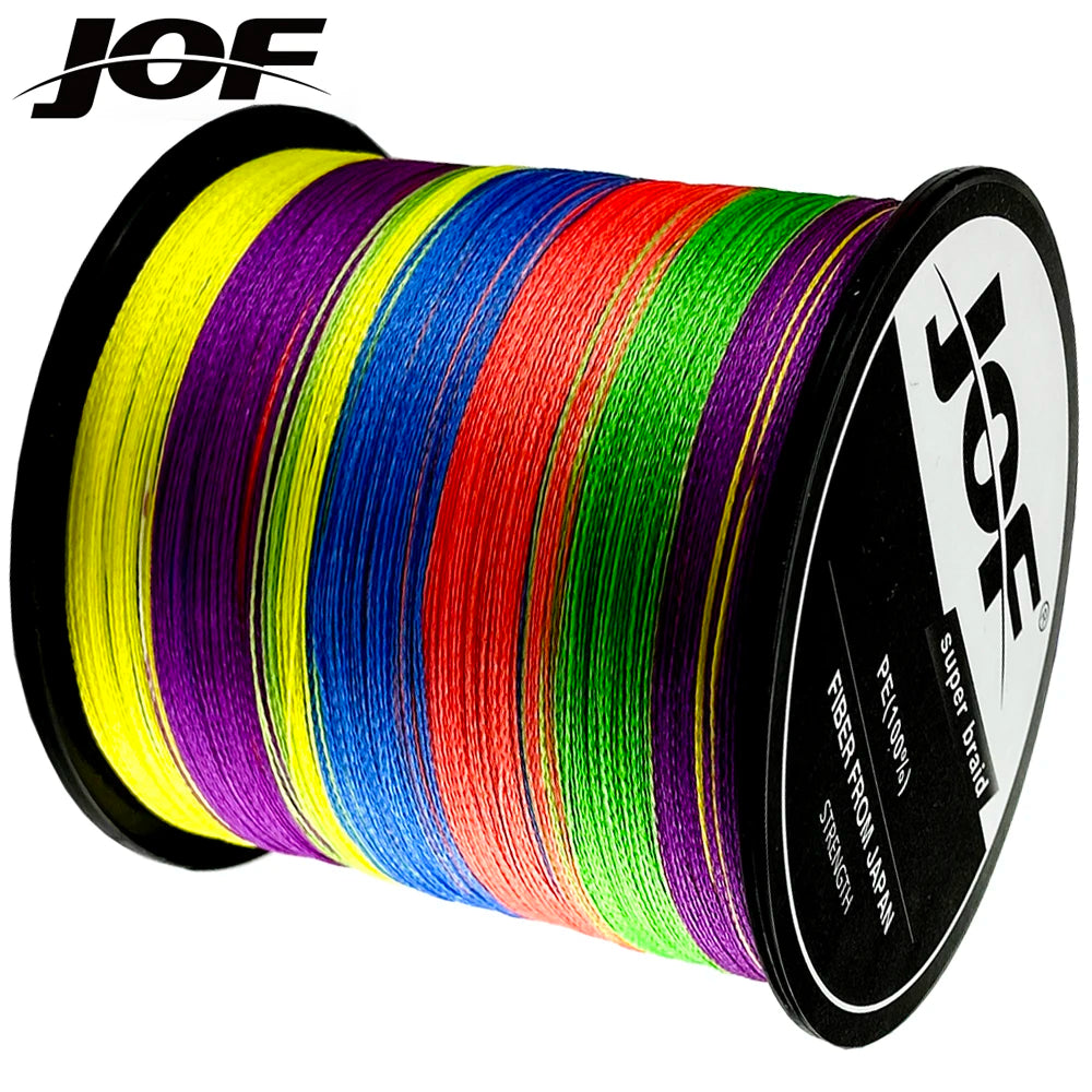 JOF 8 Strands 1000M 500M 300M 100M Braided Fishing Line