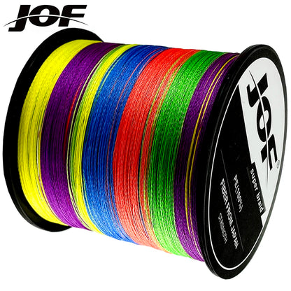 JOF 8 Strands 1000M 500M 300M 100M Braided Fishing Line