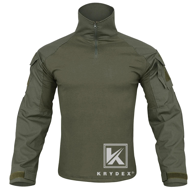 KRYDEX Tactical Combat G3 Uniform Set Outdoor Hunting Gen3 Camouflage Shirt & Pants