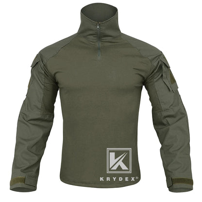 KRYDEX Tactical Combat G3 Uniform Set Outdoor Hunting Gen3 Camouflage Shirt & Pants