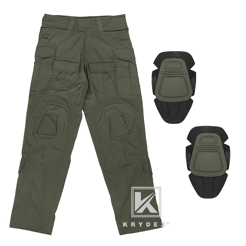 KRYDEX Tactical Combat G3 Uniform Set Outdoor Hunting Gen3 Camouflage Shirt & Pants