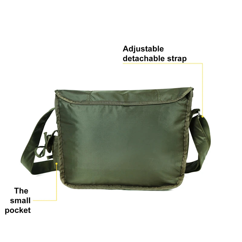 Tactical Shoulder Sling Bag Nylon Waterproof Outdoor Chest Pack for Men Traveling Trekking Camping Rover Sling Daypack
