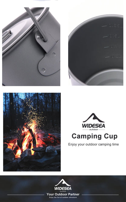 Widesea Camping Mug Titanium Cup