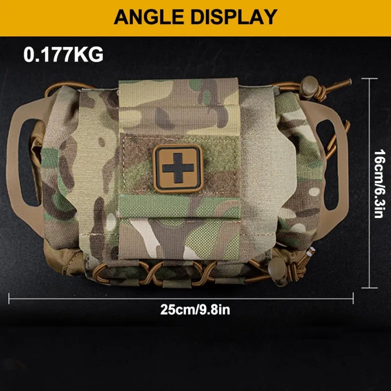 OPHIDIAN Tac  IFAK Medical Pouch MOLLE Rapid Deployment First-aid Kit Survival Outdoor Hunting Emergency Bag Camping Medical Kit