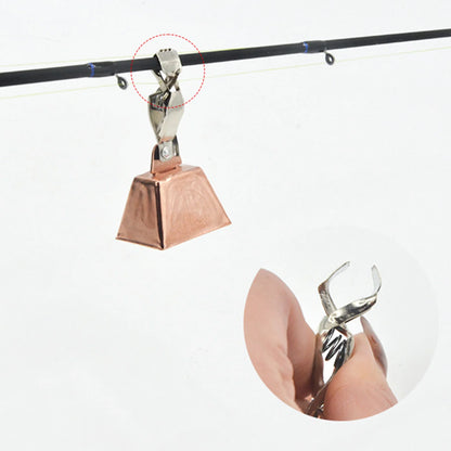 Fishing Pole Bait Bell Alert Fishing Bite Alarm Fishing Tackle Equipment for Freshwater Saltwater Fishing