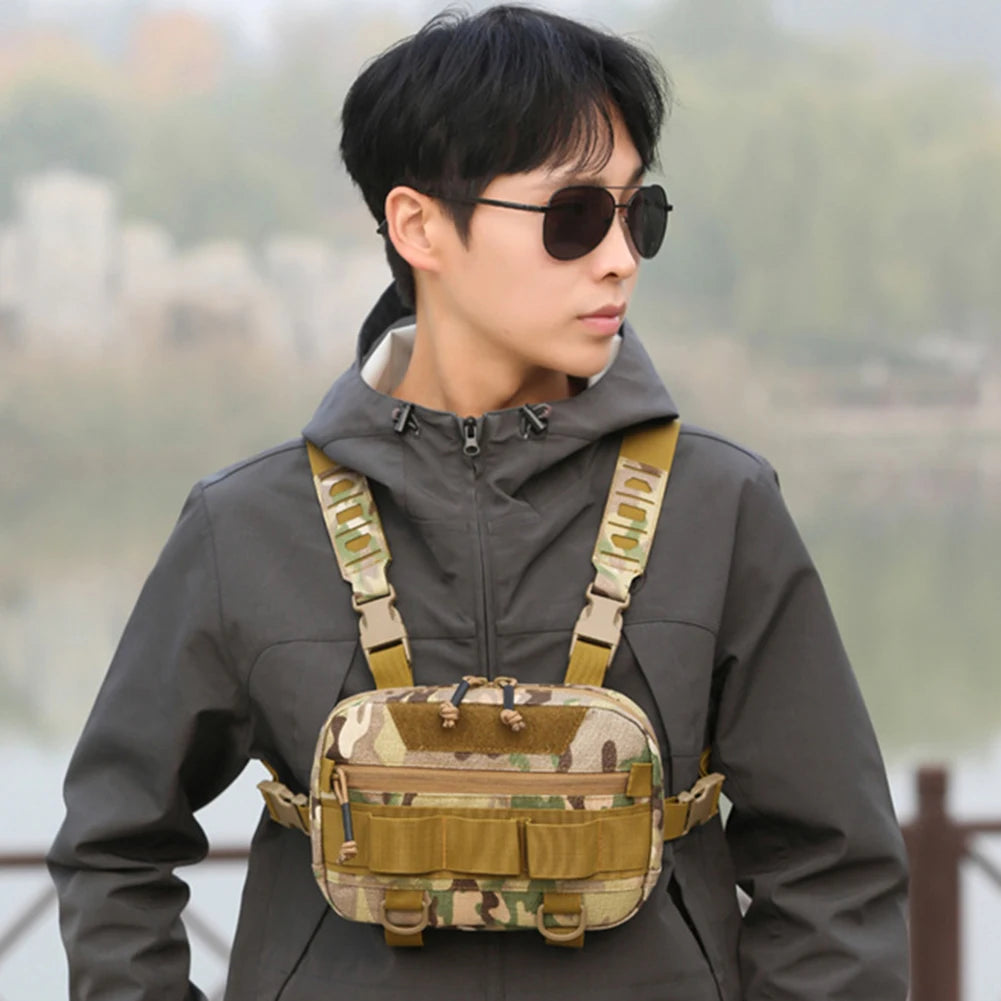 Fishing Tackle Bags  Fanny Pack   Camping Shoulder Crossbody Bag