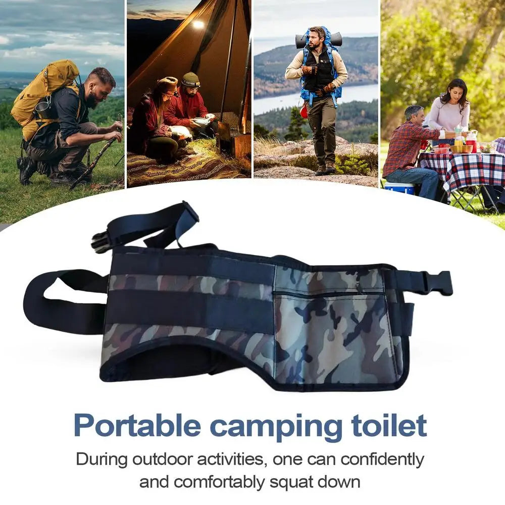 Crap Strap for Pooping in The Woods Portable Toilet Solution for Hunting Hiking