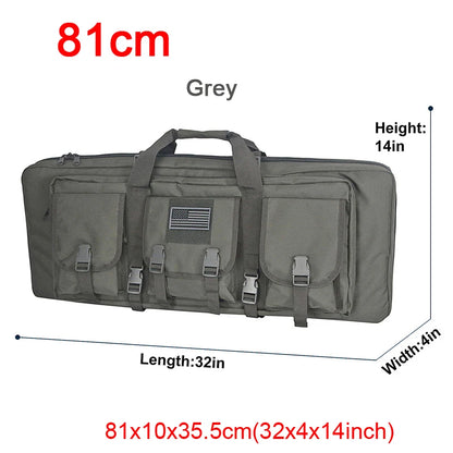 LQARMY 32 38 42 48 inch Double Rifle Case  Airsoft Gun Case