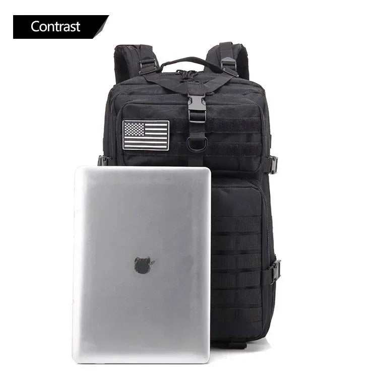 45L Man Hunting Tactical Backpacks Outdoor Traveling Trekking  Bags Outdoor 3P School Pack EDC Molle Pack for Hiking Bag
