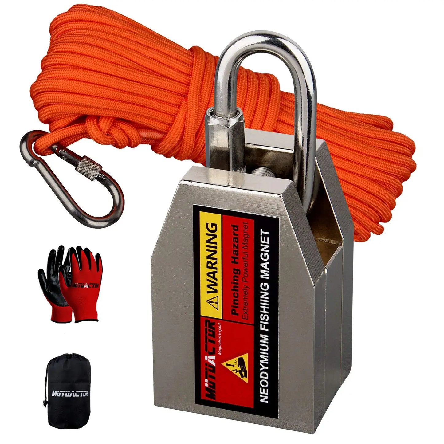 ONE Two Three Sides Fishing Magnet Kit 1200lb Super Strong Neodymium Magnet With 20m Rope