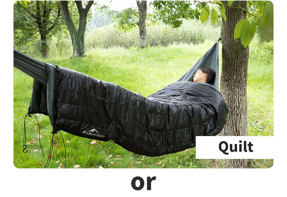 Sleeping Bag Down Hammock Underquilt Down Camping Quilt Sleeping Bag