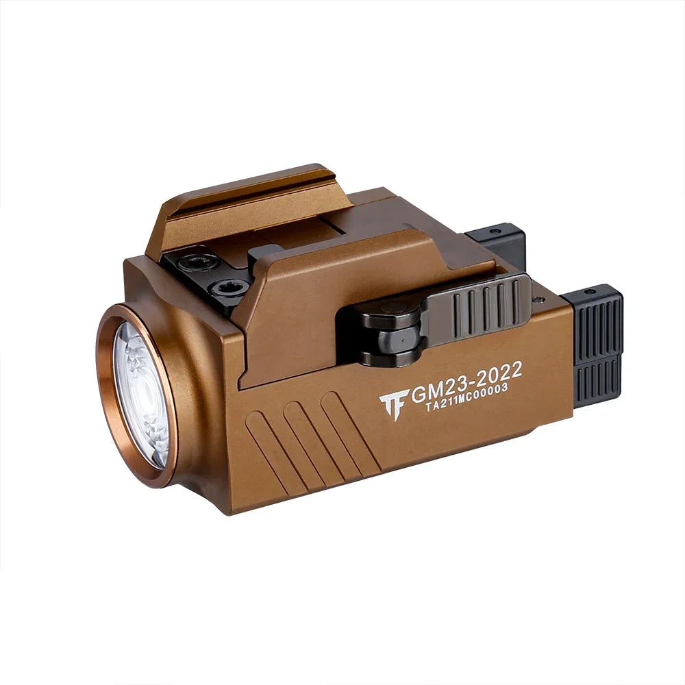 Trustfire GM23 Tactical Led Flashlight 800LM USB Rechargeable Quick Release Lights for GL & 20mm Picatinny Rail Tauru TX2