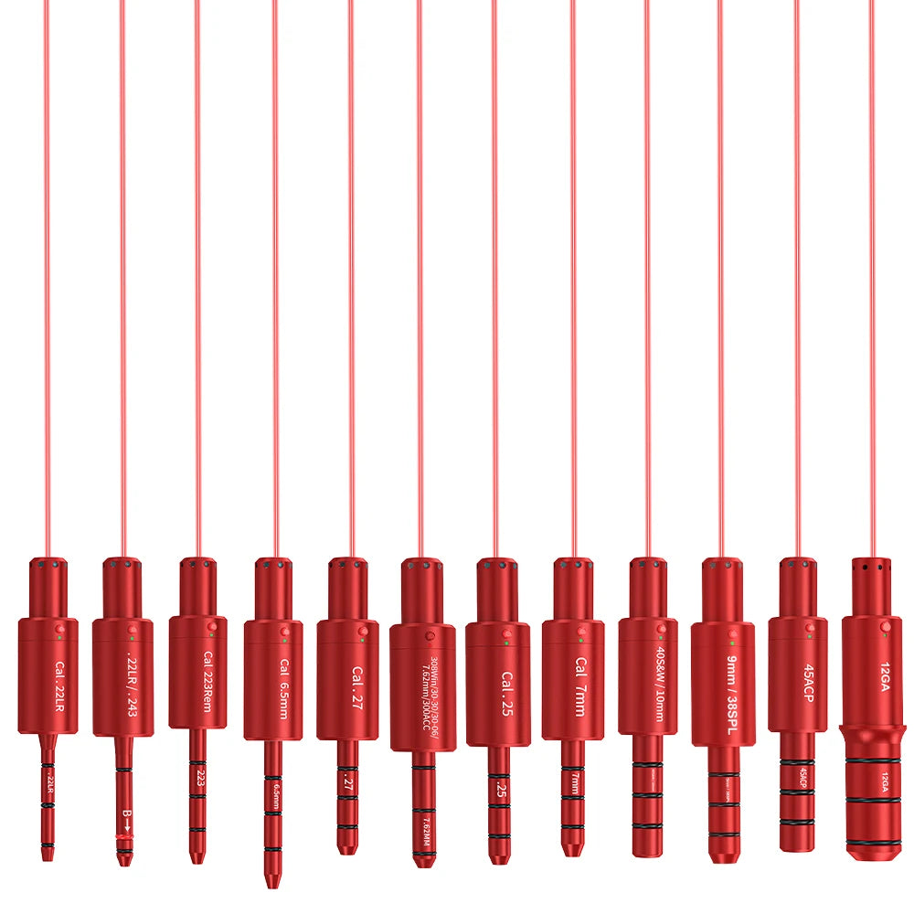 22LR 243 multifunctional magnetic red green light trainer, dual-purpose for training and calibration