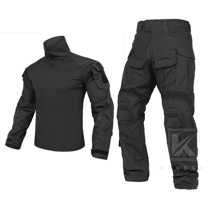 KRYDEX Tactical Combat G3 Uniform Set Outdoor Hunting Gen3 Camouflage Shirt & Pants