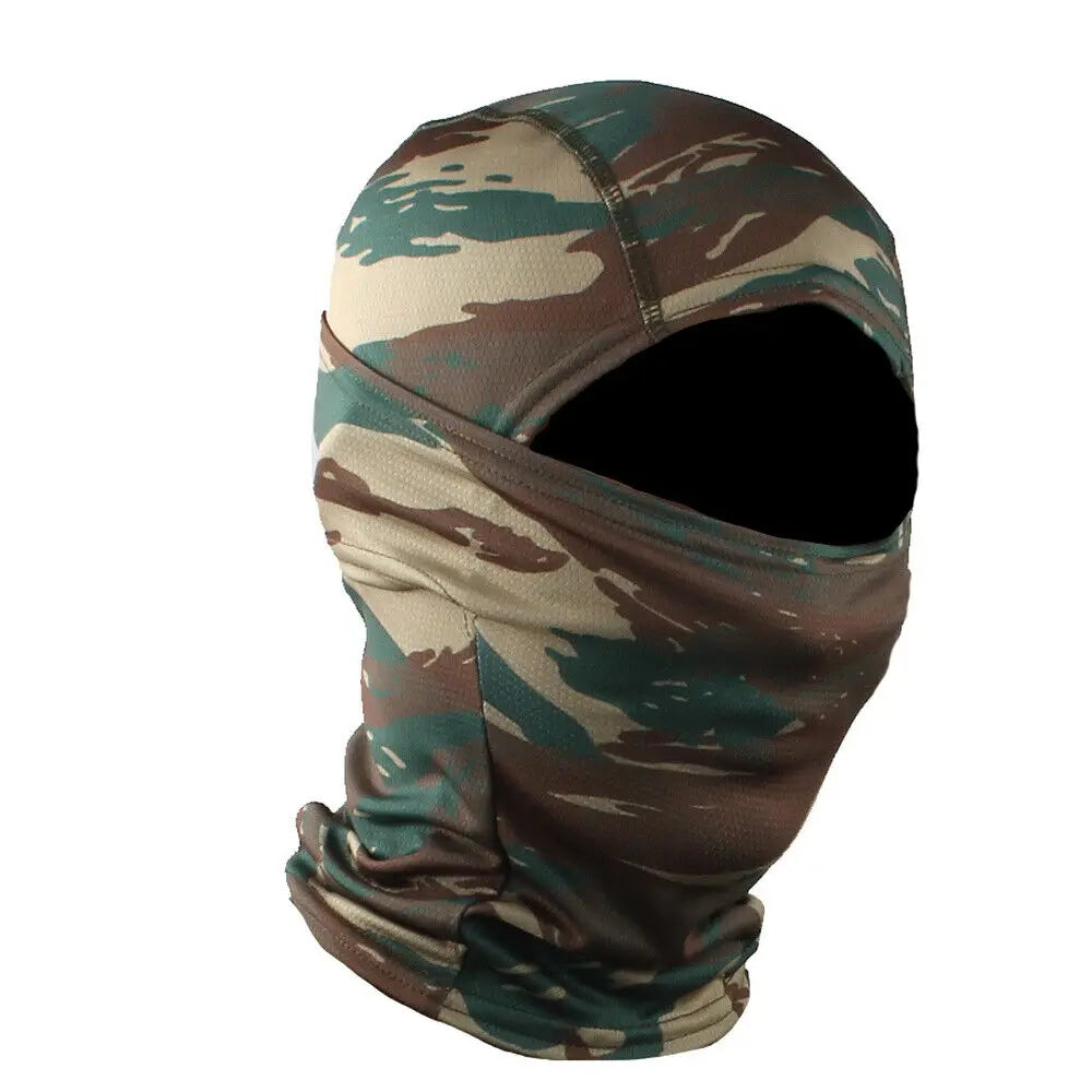 Tactical Fishing Balaclava Hood Full Face Mask Scarf Neck Gaiter
