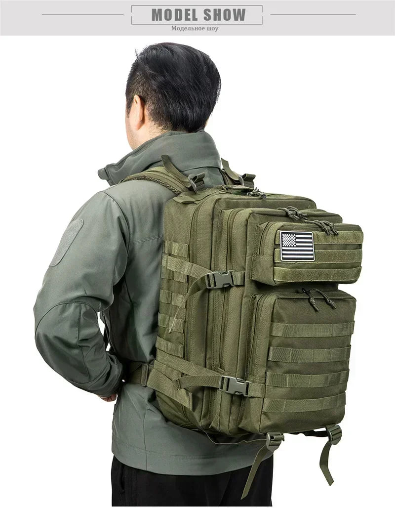 45L Hunting Large Capacity Outdoor Tactical Backpacks for men/Women