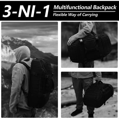 LQARMY 30L 45L 80L Sport Travel Bag for Camping Hunting Fishing