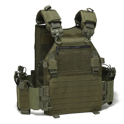 Outdoor training vest multi-functional MOLLE expansion convenient quick release vest waterproof and wear-resistant