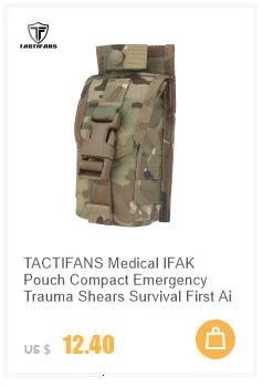 Roll 1 Trauma Pouch IFAK Medical Kits Storage Belly Hunting Waist Bag