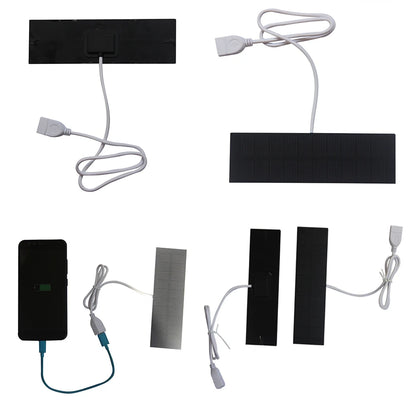 Mini Solar Panel Portable Battery Mobile Phone Charging Bank