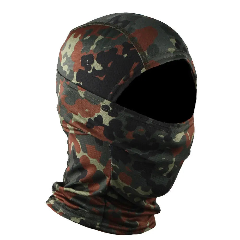 Tactical Fishing Balaclava Hood Full Face Mask Scarf Neck Gaiter
