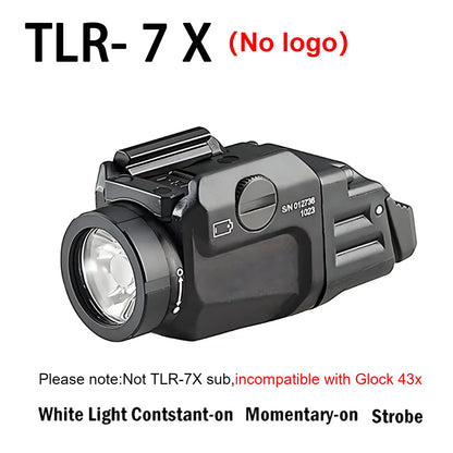 TLR-1 HL TLR1 TLR-7 TLR7 TLR 7X TLR8 Pistol Scout Weapons Light LED Strobe Flashlight for Airsoft G17 Taurus Fit 20mm Rail