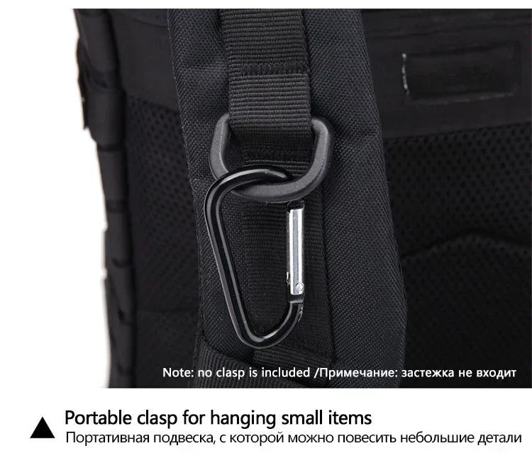 45L Man Hunting Tactical Backpacks Outdoor Traveling Trekking  Bags Outdoor 3P School Pack EDC Molle Pack for Hiking Bag