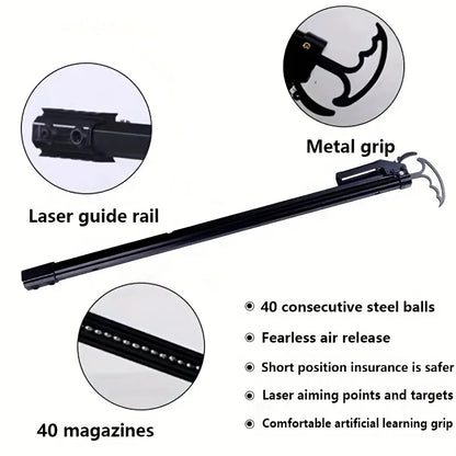 60LBS 40 Series Compound Bow Multi Strand Rubber Band Pulley Bow Outdoor Hunting And Shooting Slingshot Tools