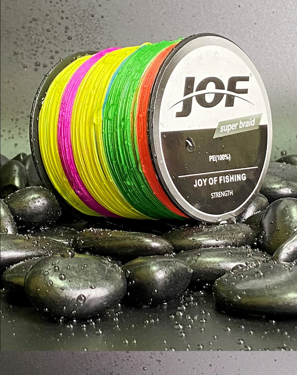 JOF 8 Strands 1000M 500M 300M Carp Fishing Line Braided PE Multifilament X8 Threads Weaves 20-100LB Peche Accessoire