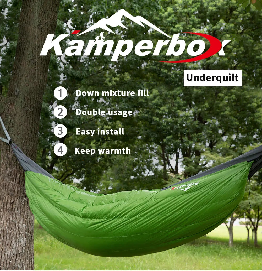 Sleeping Bag Down Hammock Underquilt Down Camping Quilt Sleeping Bag