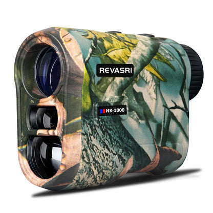 REVASRI 6x 1000M Laser Rangefinder for Hunting,  with Horizontal Vertical distance Speed and Scan Modes