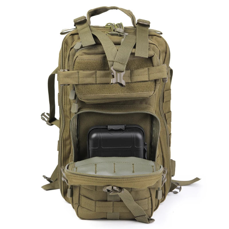 LQARMY 35L Tactical Backpack Molle Assault Rucksack Men Women Backpacks