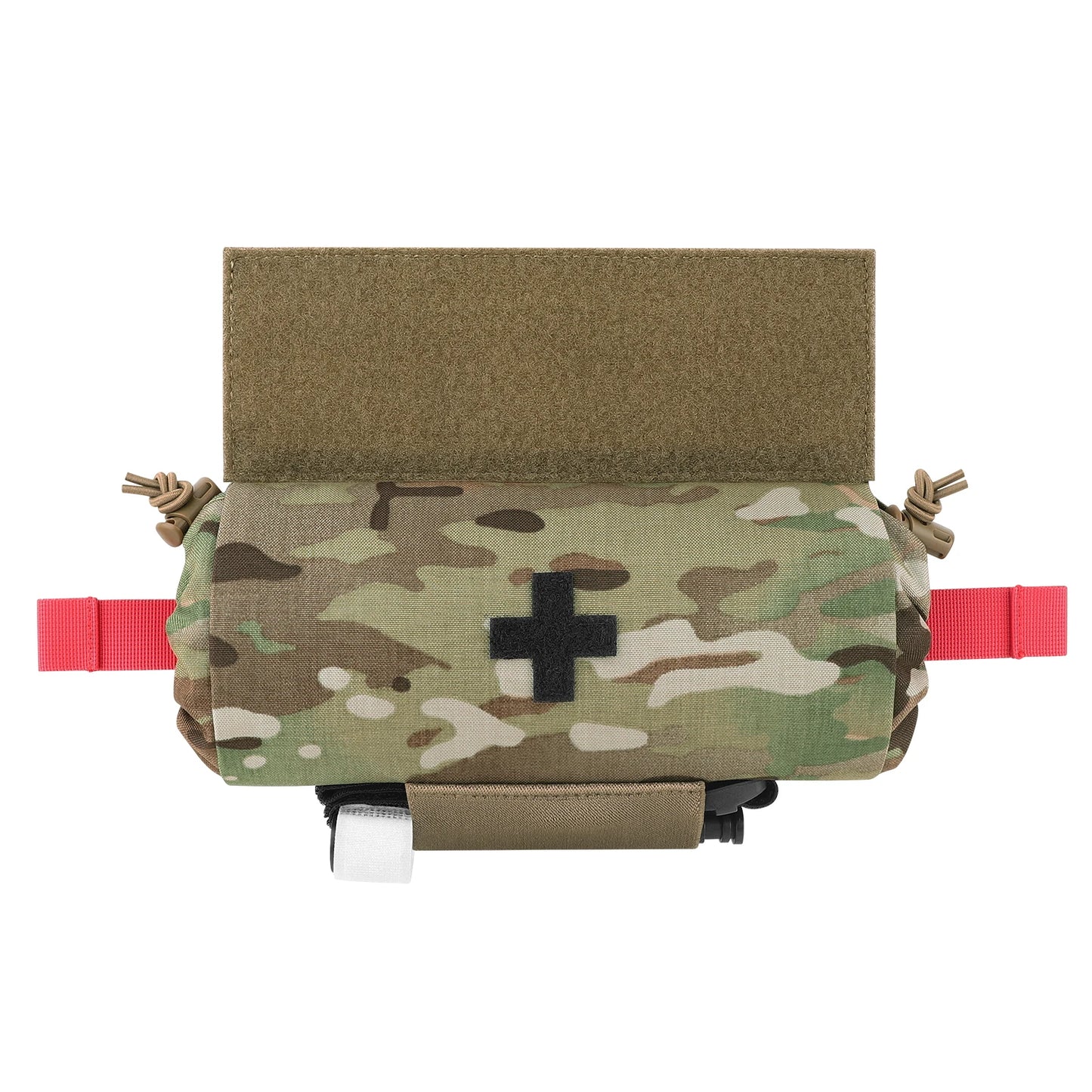 KRYDEX Tactical Roll Up Medic Pouch First Aid Trauma EMT
