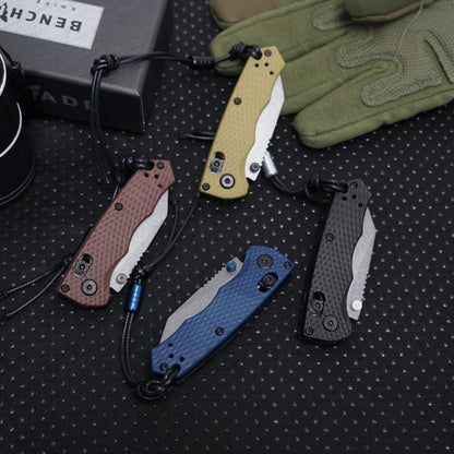 BM 290 model outdoor small knife, multifunctional folding knife, outdoor camping and fishing,