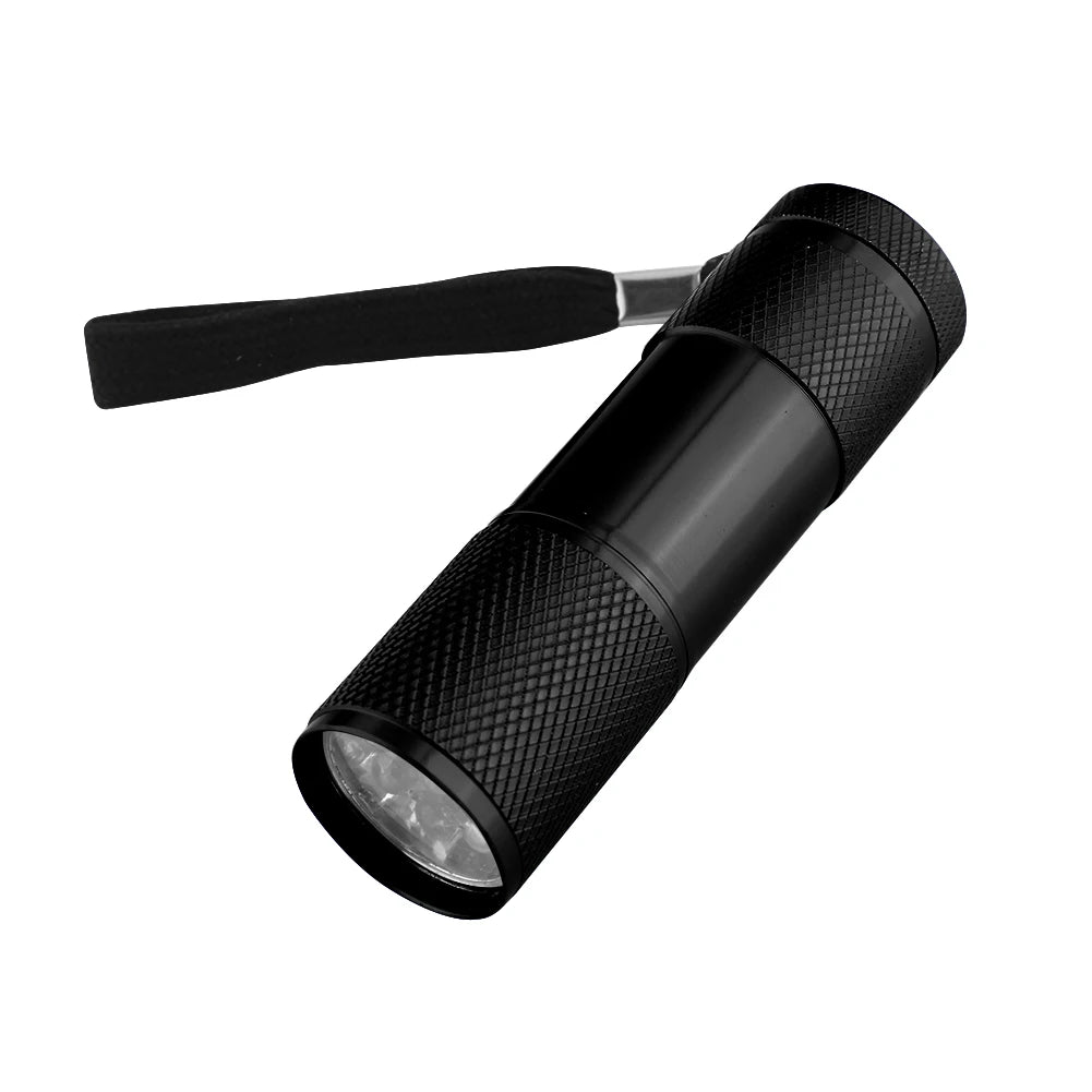 Mini Flashlight with Rope Professional Purple Light