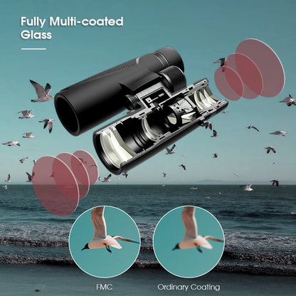 Svbony SV202 8X32/8x42/10x42/10X50 ED Binoculars IPX7 Magnesium Alloy Body long range Binoculars