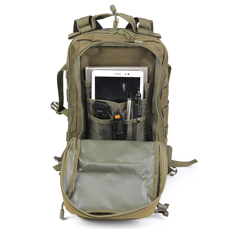 LQARMY 35L Tactical Backpack Molle Assault Rucksack Men Women Backpacks