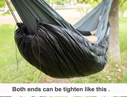 Sleeping Bag Down Hammock Underquilt Down Camping Quilt Sleeping Bag