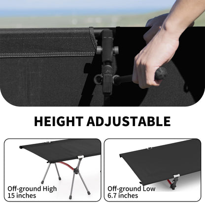 WESTTUNE marching bed, portable folding bed, ultra light aluminum alloy sleeping bed,