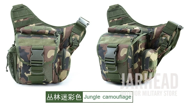 Outdoor Waterproof Durable Men Climbing Chest Shoulder Bag