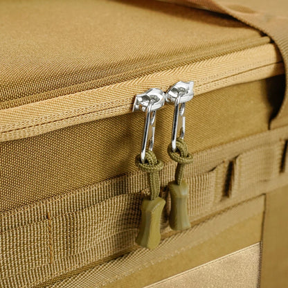30L Camping Cooking Utensil Organizer Large Capacity Car Trunk Storage Bag Detachable Multifunctional Camping Stove Storage Case