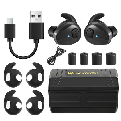 Electronic Anti-Noise Communication Entertainment Earplugs, Maintenance & Gun Range Noise Canceling Hearing Protection Headset