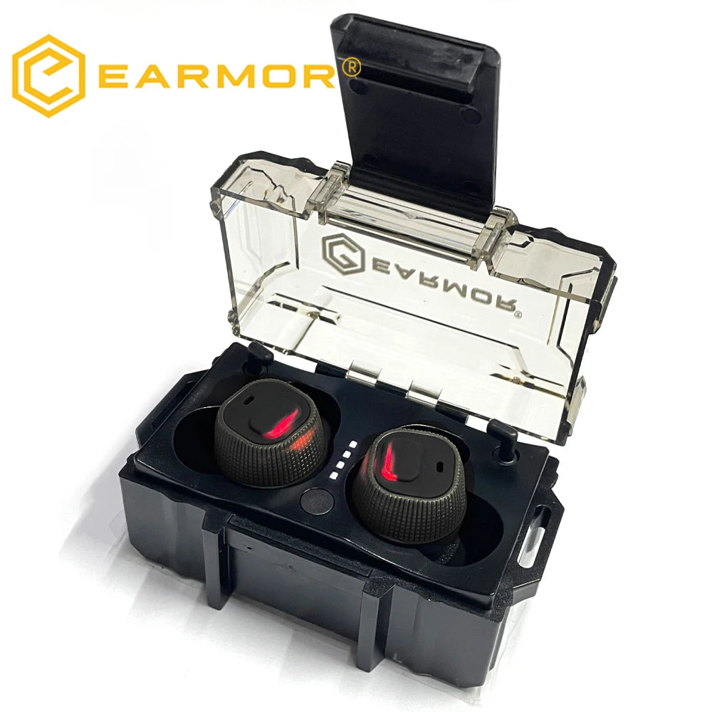 EARMOR M20 Electronic Earplugs Shooting Range Hunting Hearing ear Protection Earbuds Active Noise Canceling Earmuff