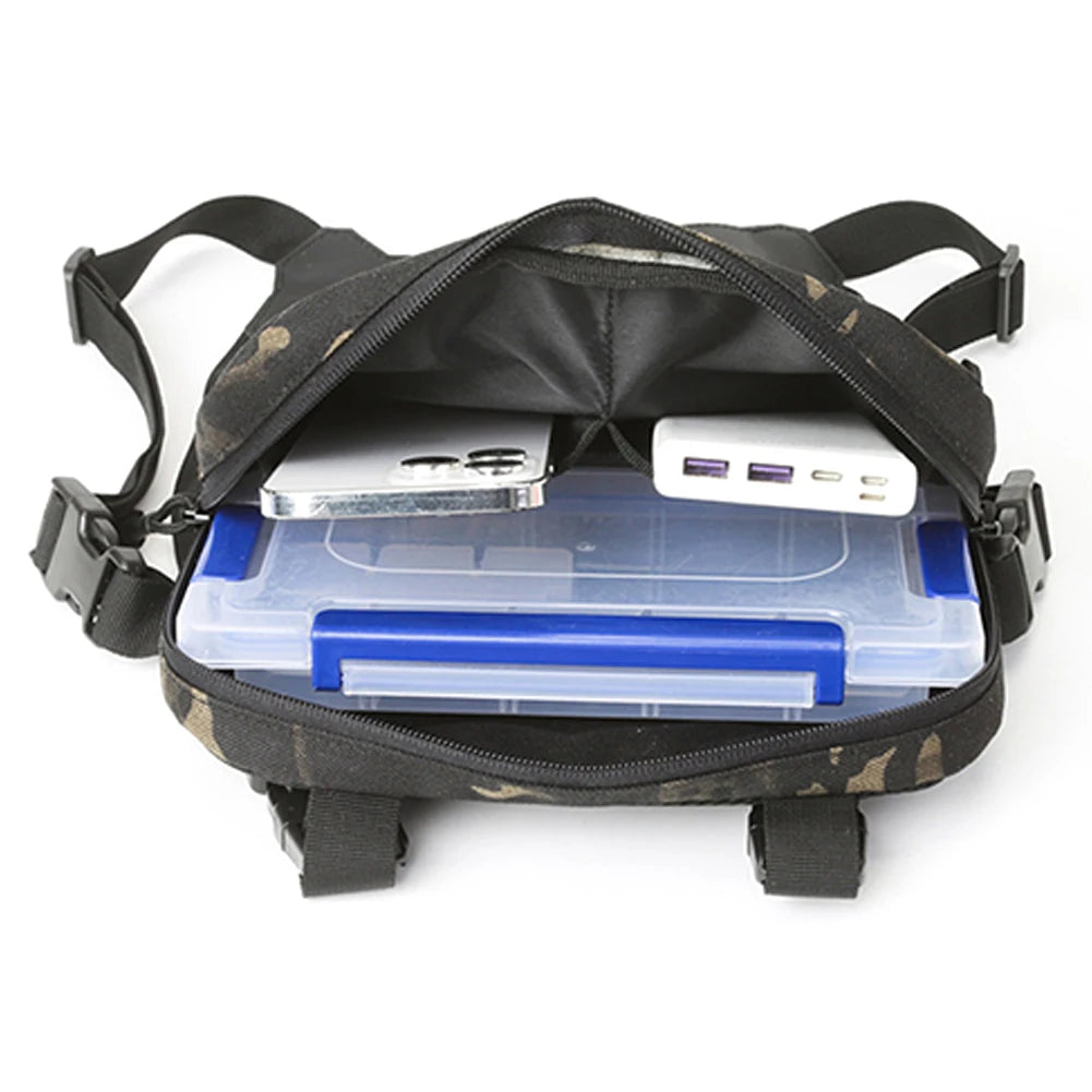 Fishing Tackle Bags  Fanny Pack   Camping Shoulder Crossbody Bag