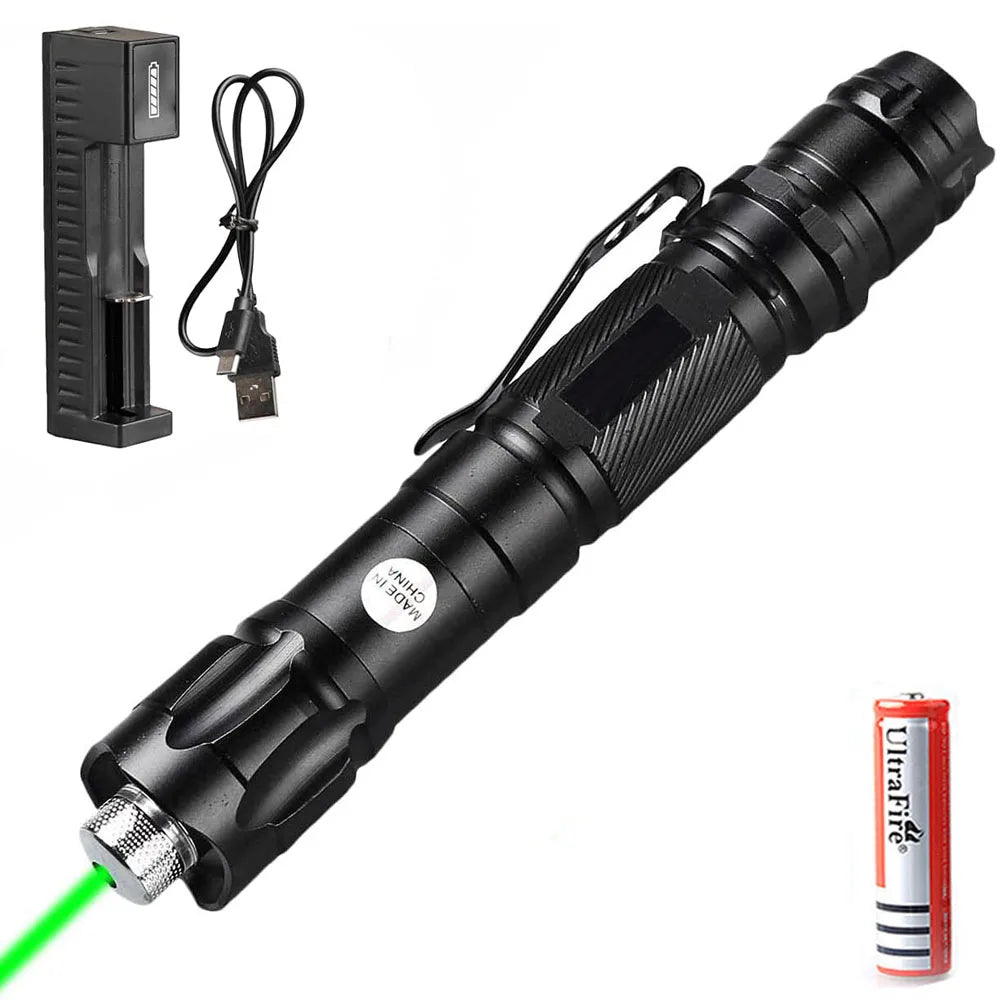 Green light 009 Laser Pointer Transform Pattern Pet LED Cute Laser Cat Toy Interactive Bright Animation Has battery Pen Toy