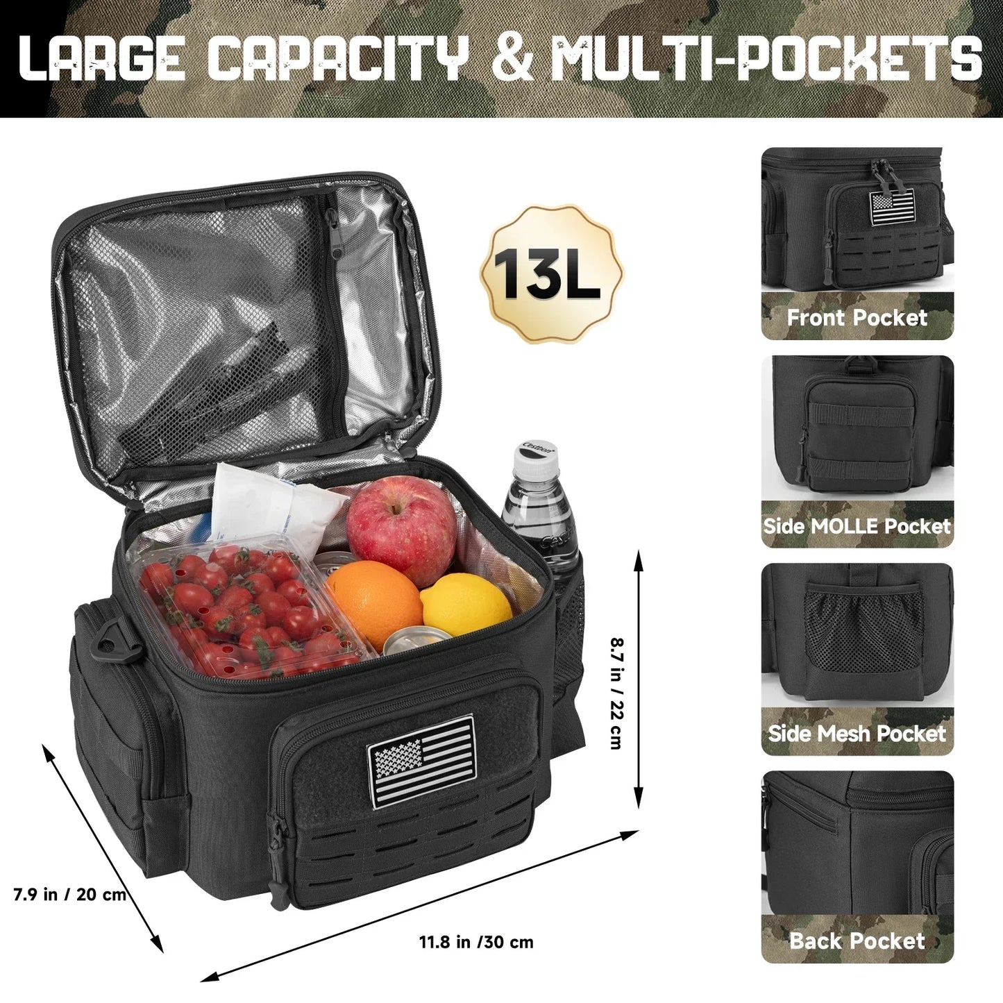 13L Tactical Thermal Cooler  Heavy Duty