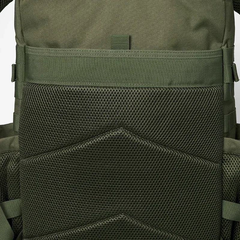 45L tactical backpack for outdoor sports hiking climbing travel with bottle holder