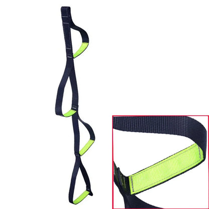 Rock Climbing Four-step Etrier Rise Rope Ladders Ascending Sling Mountain Deck Ladder Foot Pedal for Rescue Fine Bundling
